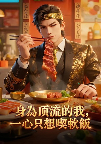 《身爲頂流的我，一心只想喫軟飯》海報